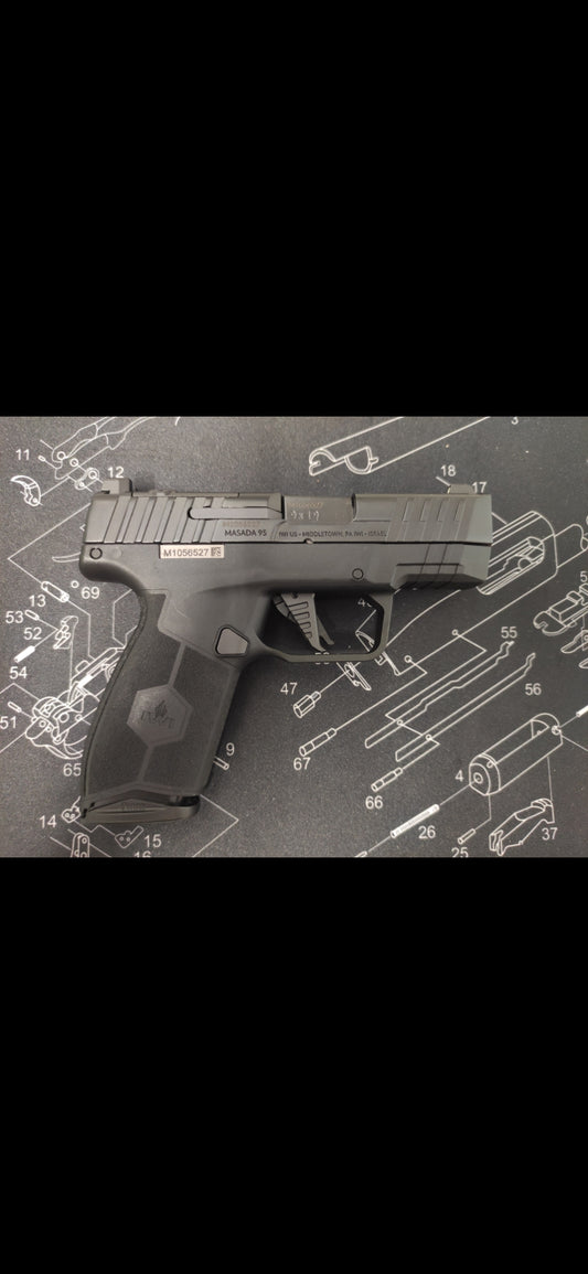 Pistolet IWI MASADA 9S OR+Kabura, Tryt Kal. 9x19mm