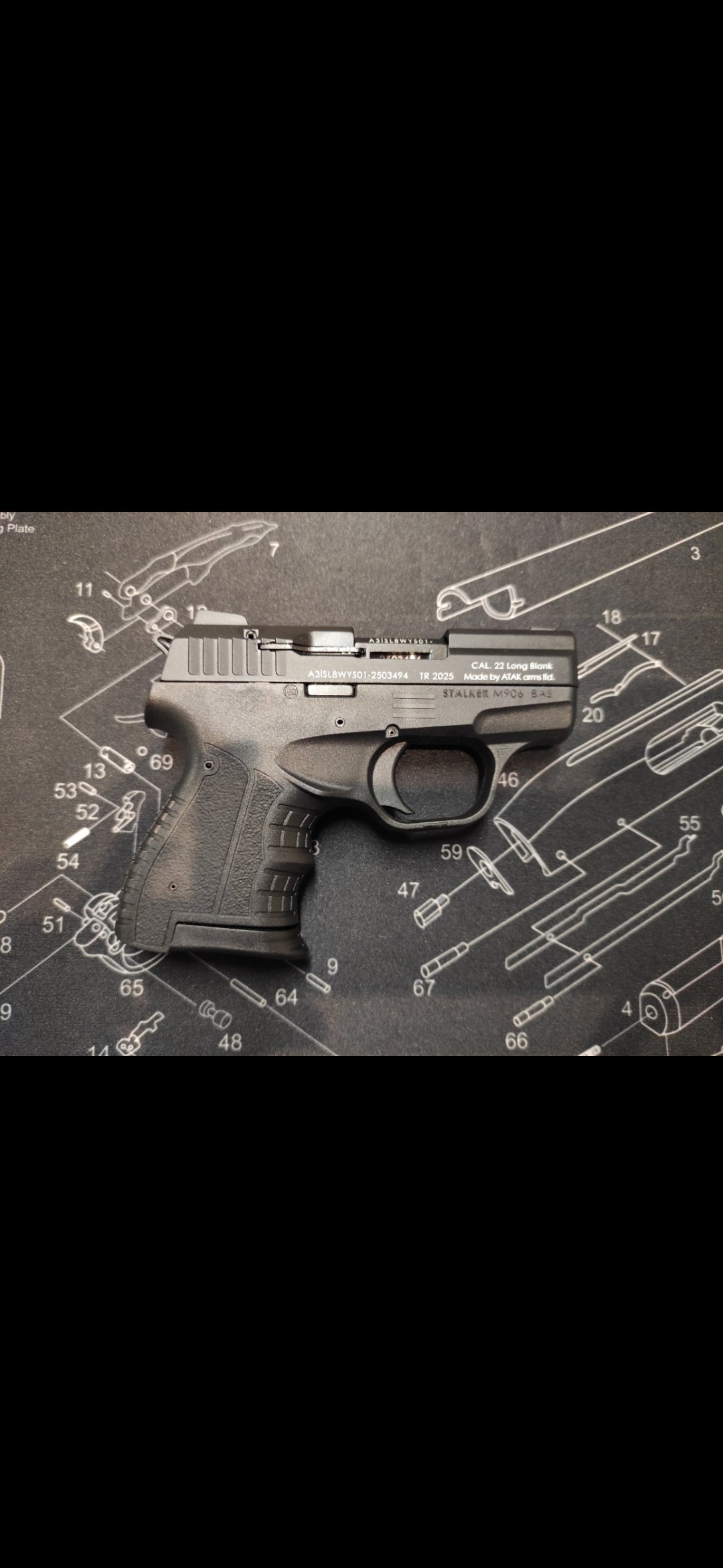 Pistolet Hukowy Zoraki M906 BAS BLK +18