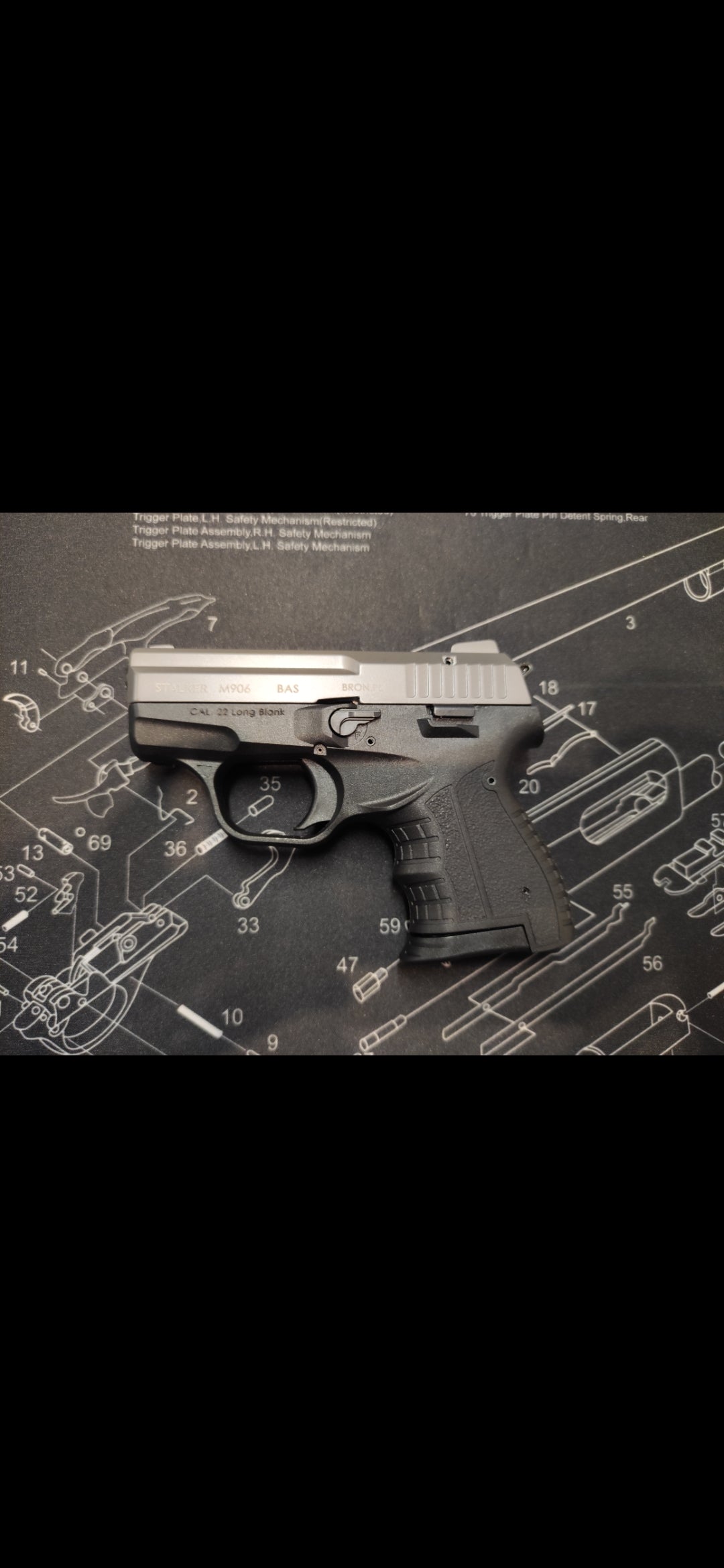 Pistolet Hukowy Zoraki M906 BAS Tytan +18