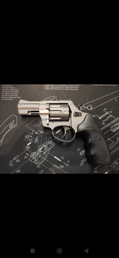 Rewolwer hukowy ZORAKI R1-K-6L BAS 2,5" kal. .22 long blank Tytan