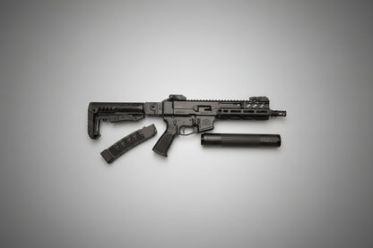 Pistolet samop. Huglu Mohac 4,8" 8" Kal.9x19mm BLK, FDE