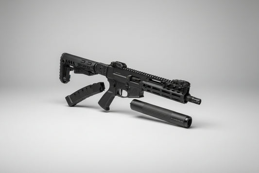 Pistolet samop. Huglu Mohac Kal.9x19mm BLK, FDE