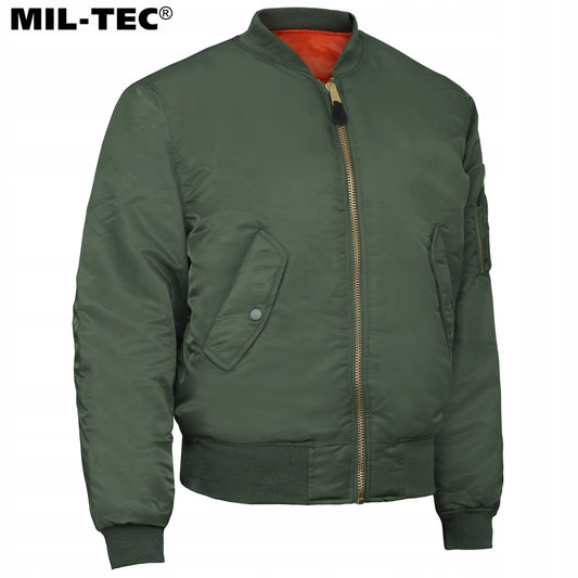 KURTKA WOJSKOWA MA1 US ARMY MILTEC FLEK FLYERS OLIVE L