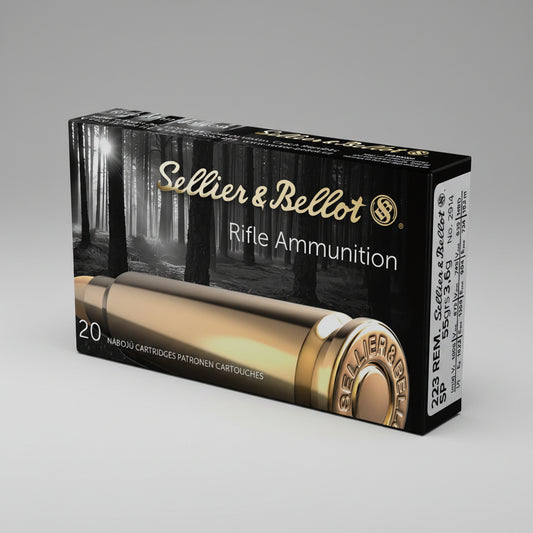AMUNICJA Kal.223 REM S&B SP 3,6G/55GR op. 20 szt.