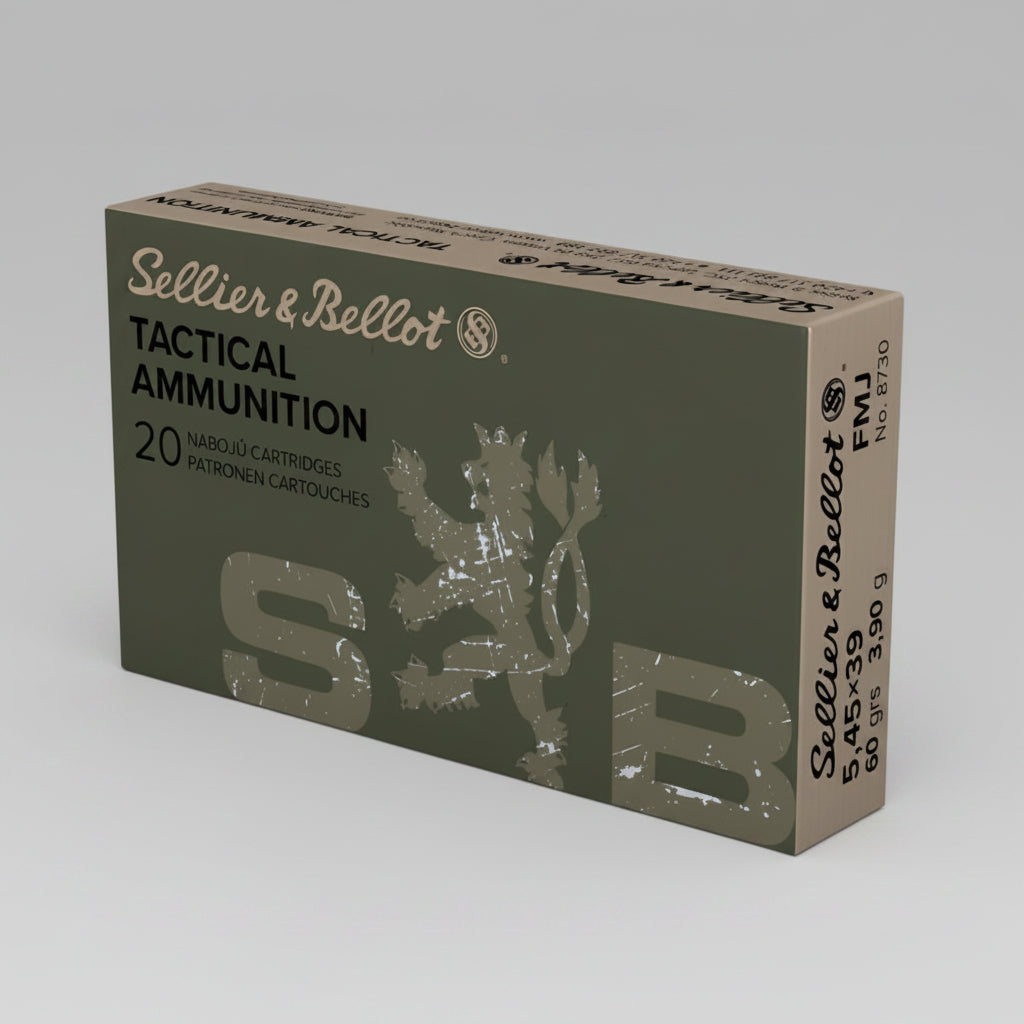 Amunicja Kal. 5,45x39mm FMJ 3,90gr/60grs S&B
