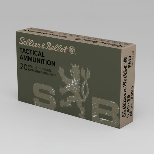 Amunicja Kal. 5,45x39mm FMJ 3,90gr/60grs S&B