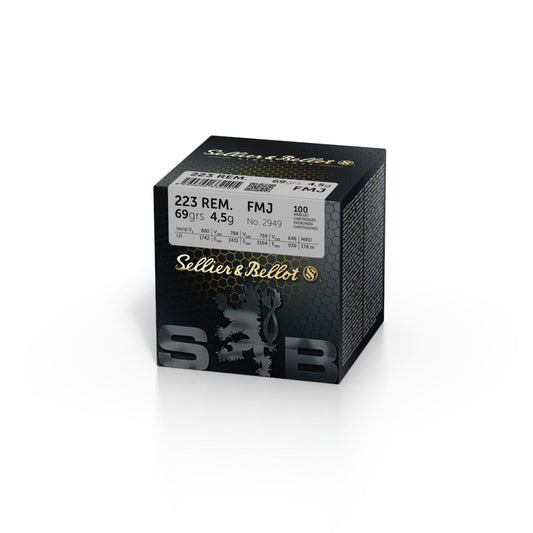 .223 REM. S&B FMJ 69gr/4,5g (100)