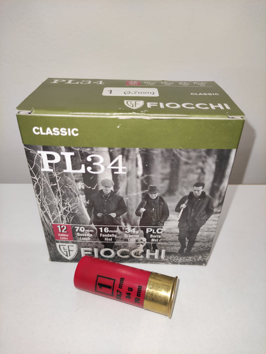 12/70 PL34 1 (3,7mm) Classic Fiocchi