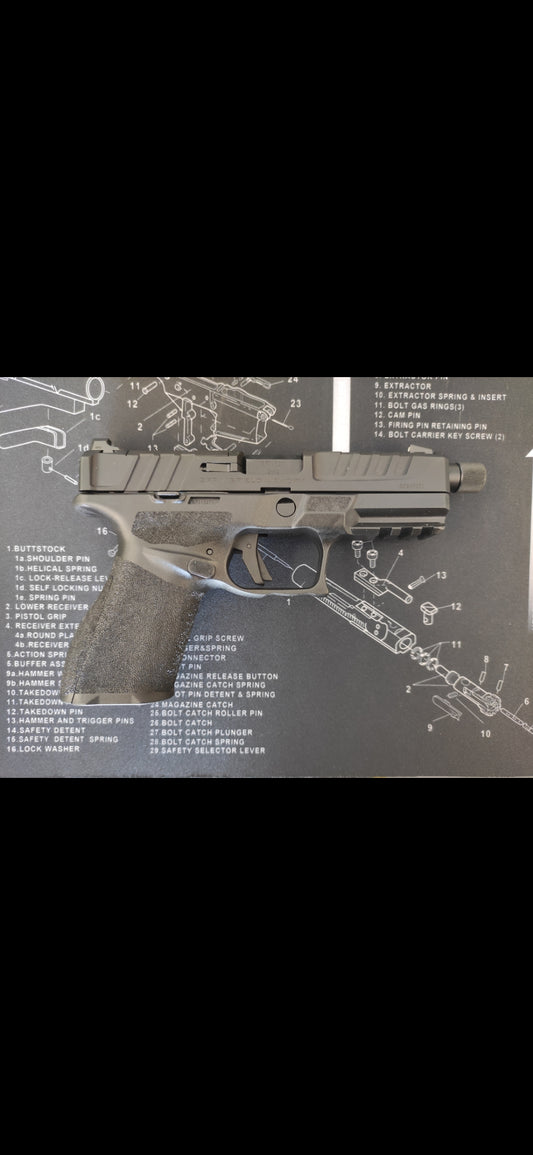 Pistolet Springfield Echelon 4.0 Compact 4,7" TB VIS 3-DOT TRYT BLK 9x19mm