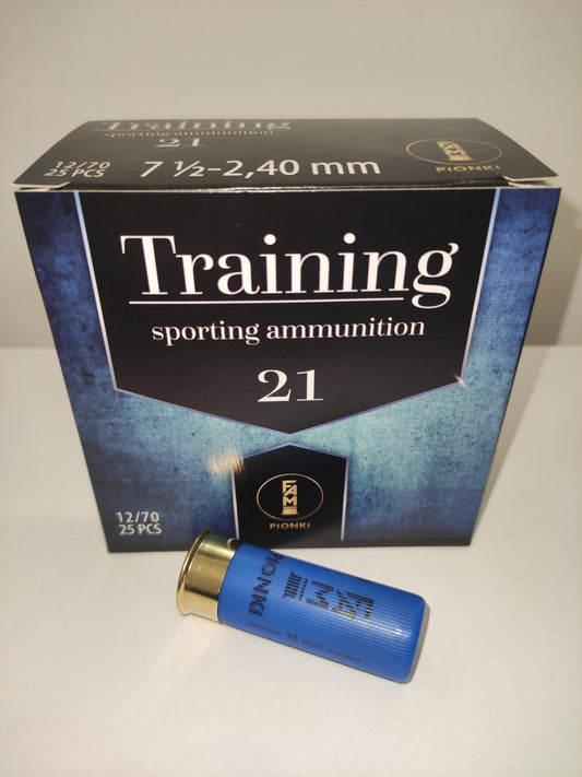 Amunicja 12/70 Training 21g 7,5-2,40 mm FAM-PIONKI
