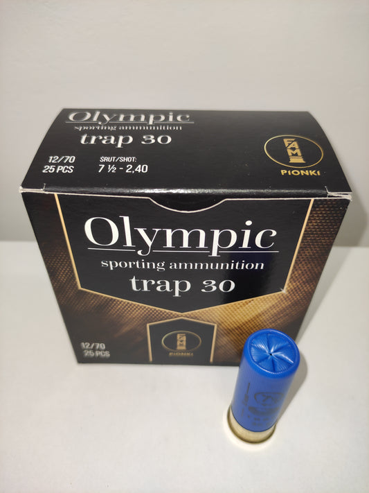 12/70 OLYMPIC TRAP 30g 7,5-2,40 FAM-PIONKI
