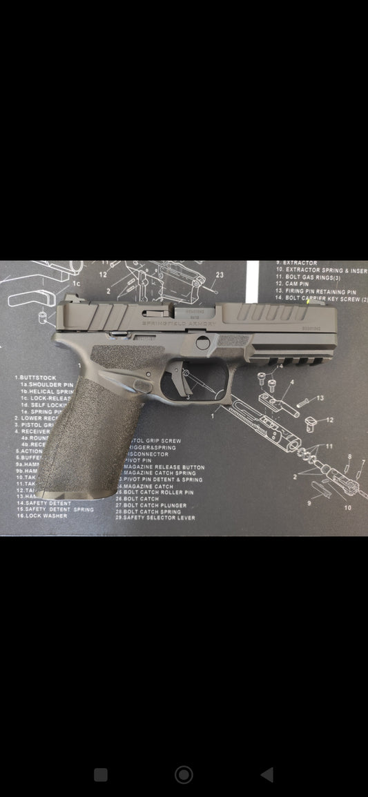 Pistolet Springfield Echelon 4,5"- U-Dot Tryt BLK 9x19