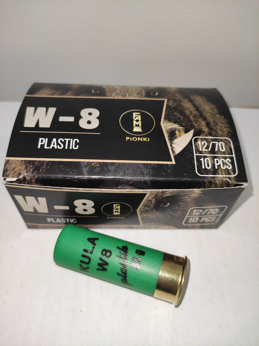 AMUNICJA 12/70 W-8 KULA PLASTIC 32g FAM-PIONKI